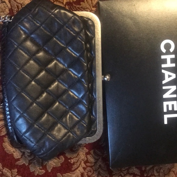 Chanel 2015 Lambskin and Python Kisslock Tabatiere - Picture 6 of 7